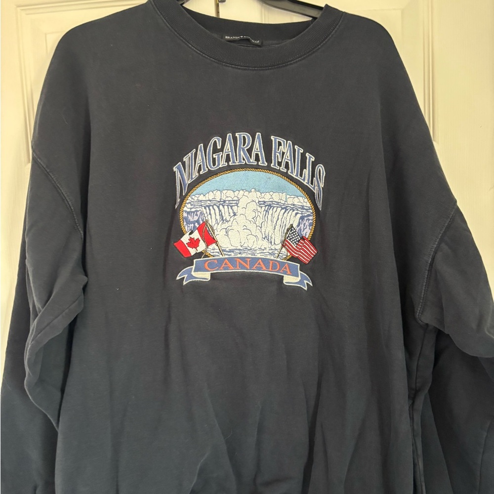 Brandy Melville Charcoal Pullover